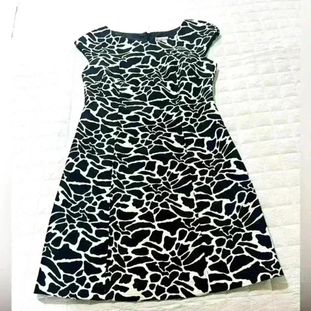 Robbie Bee size 6 black‎ and white dress